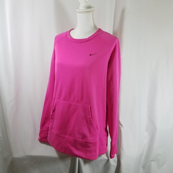 Nike Pink Therma-fit Crew neck XL - Picture 2 of 14